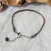Bracelet souple maille serpent