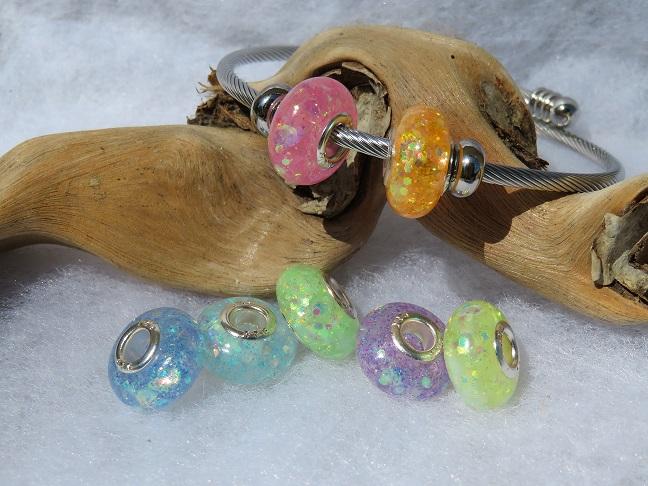 Charm arc en ciel chakra luminescent