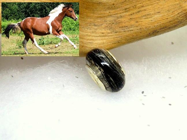 Cheval (crinière) charm 12 mm