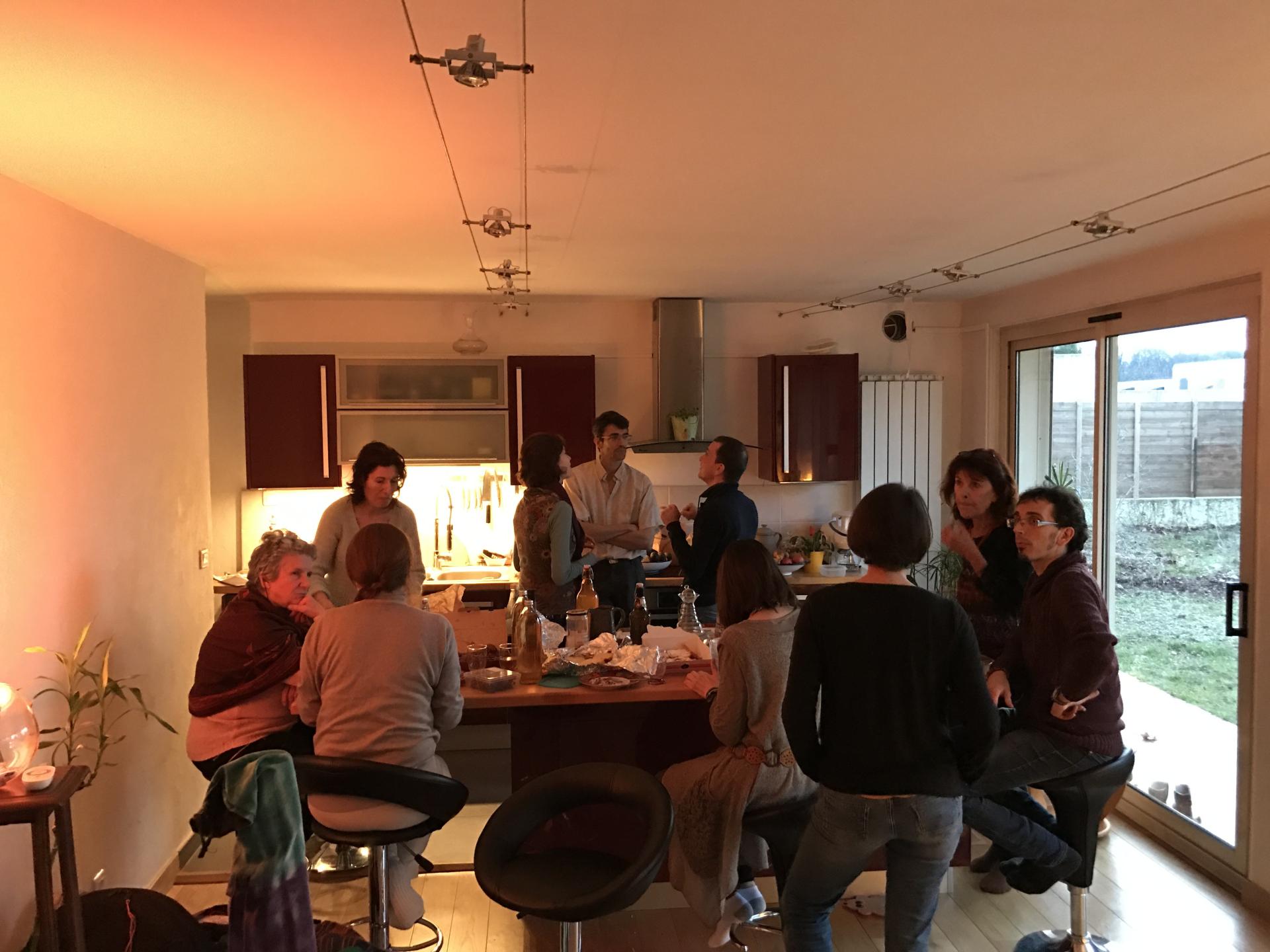 A domicile (partage et grignotage)